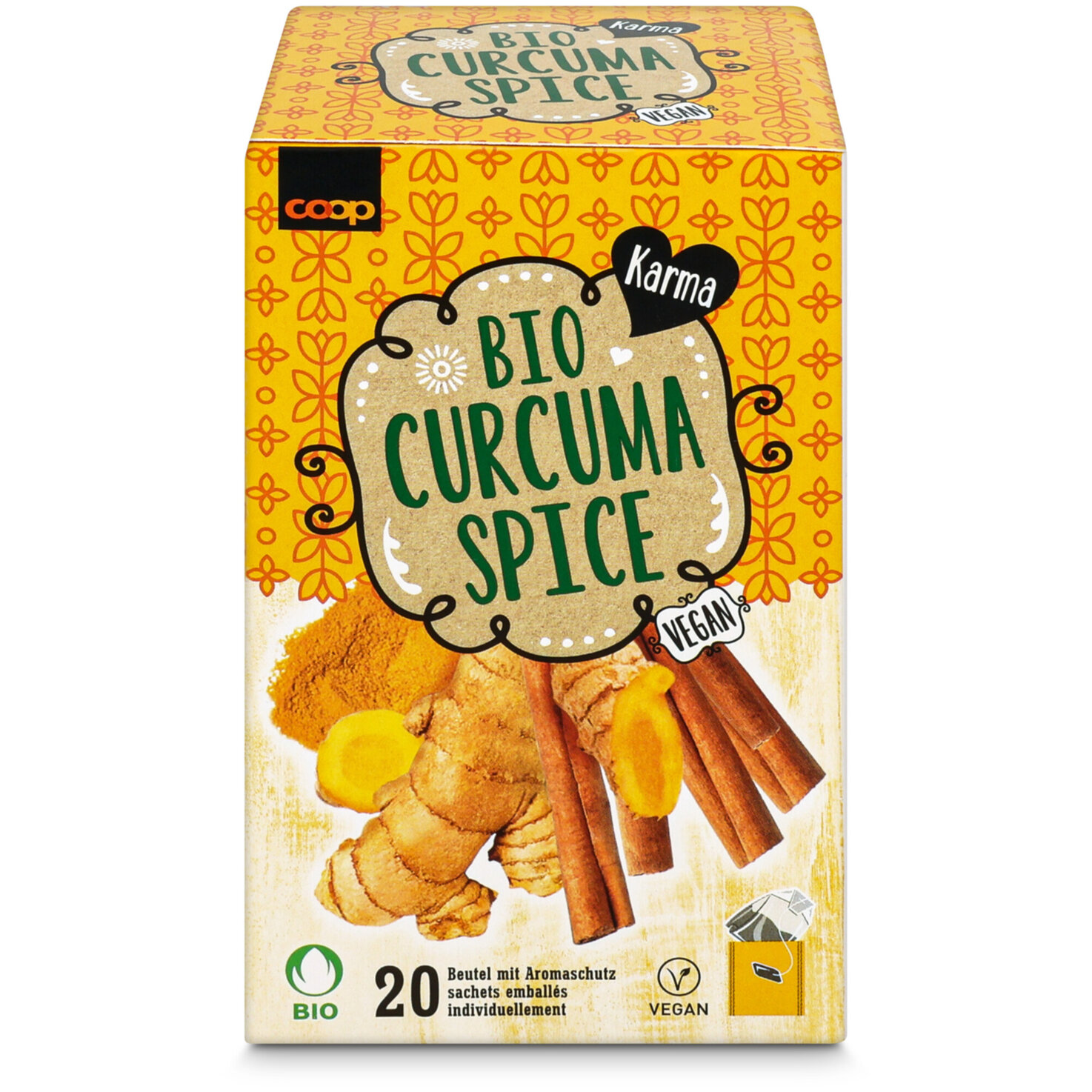Karma Bio Tee Curcuma Spice 20 Beutel