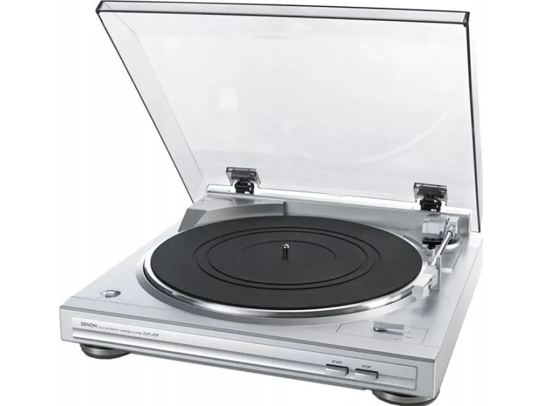 Denon DP-29F - Pladespiller - sølv