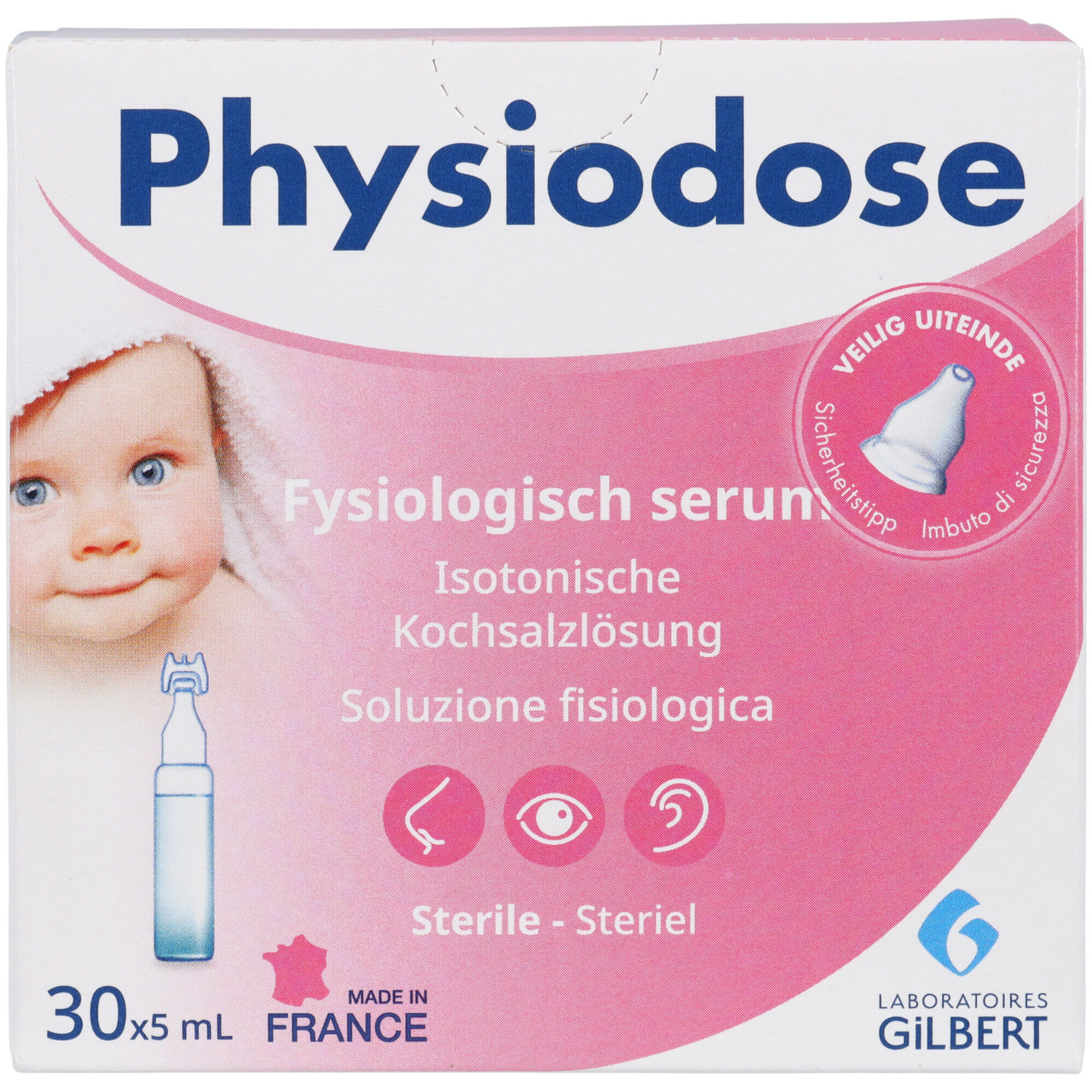 Physiodose Kochsalzlösung 30x5ml