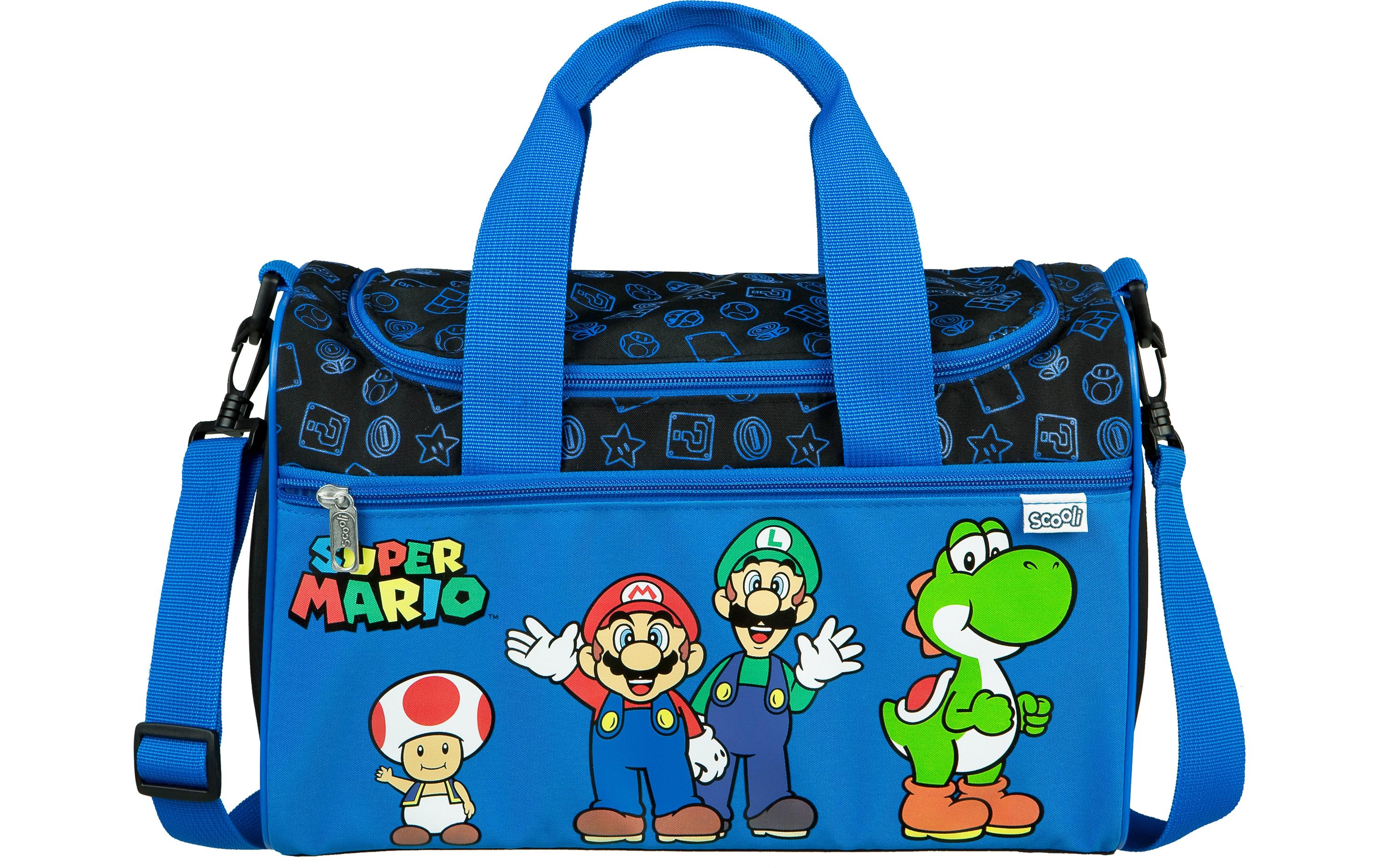 Turnsack Super Mario 8 lSporttasche oder Reisetasche für Kinder