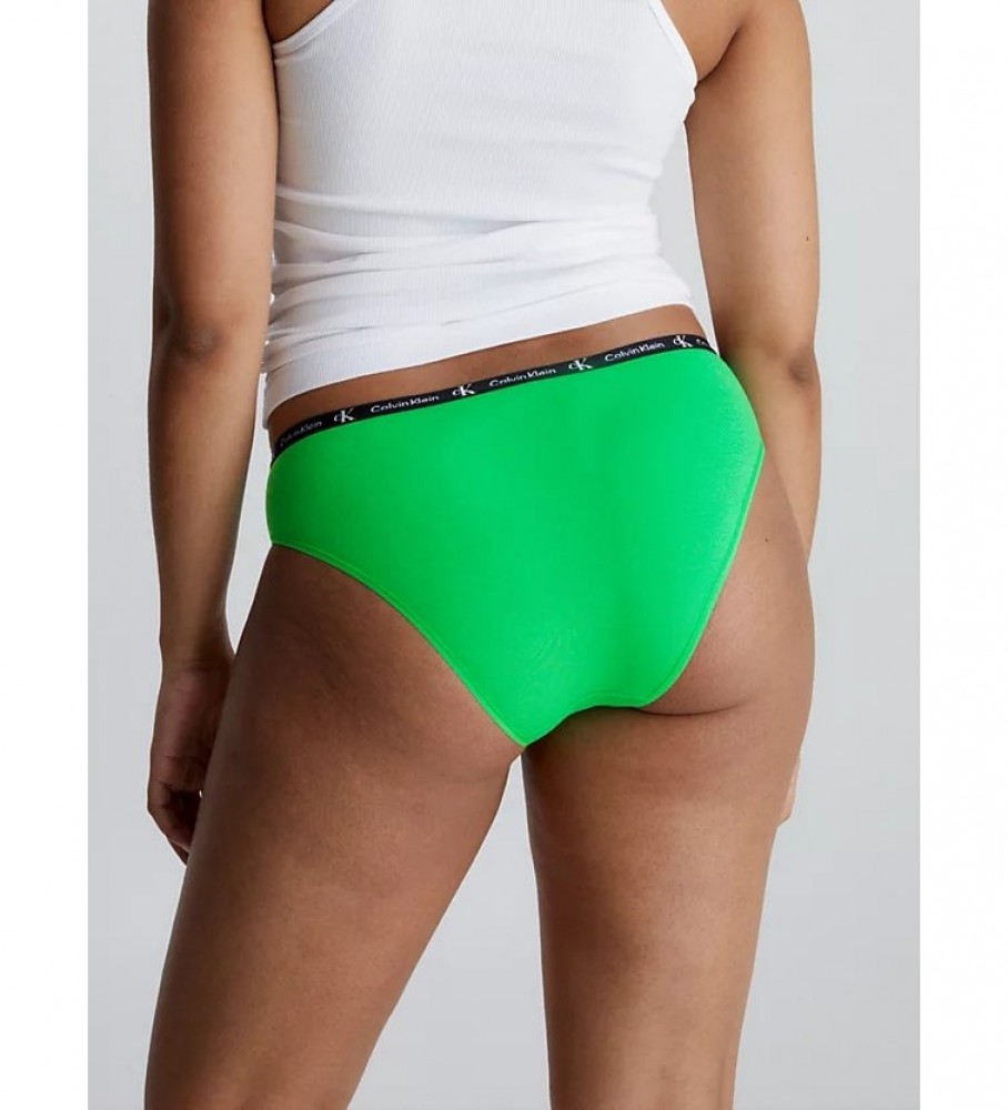 Conjunto de 7 calcinhas clássicas multicoloridas da Calvin Klein