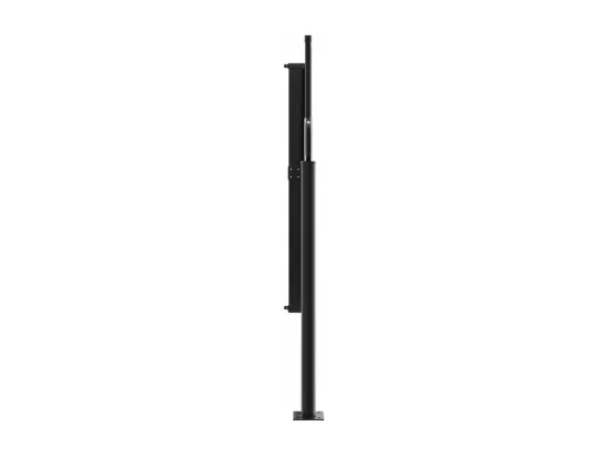 Auvent latéral rétractable vert foncé 120x300