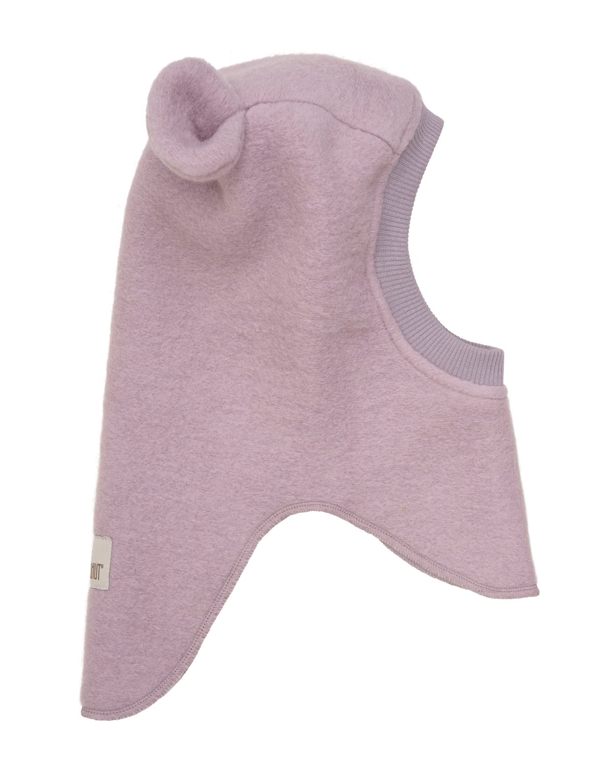 Balaclava Ull 2-lags – Bamseører, Børstet Ullfleece | Ears Wool