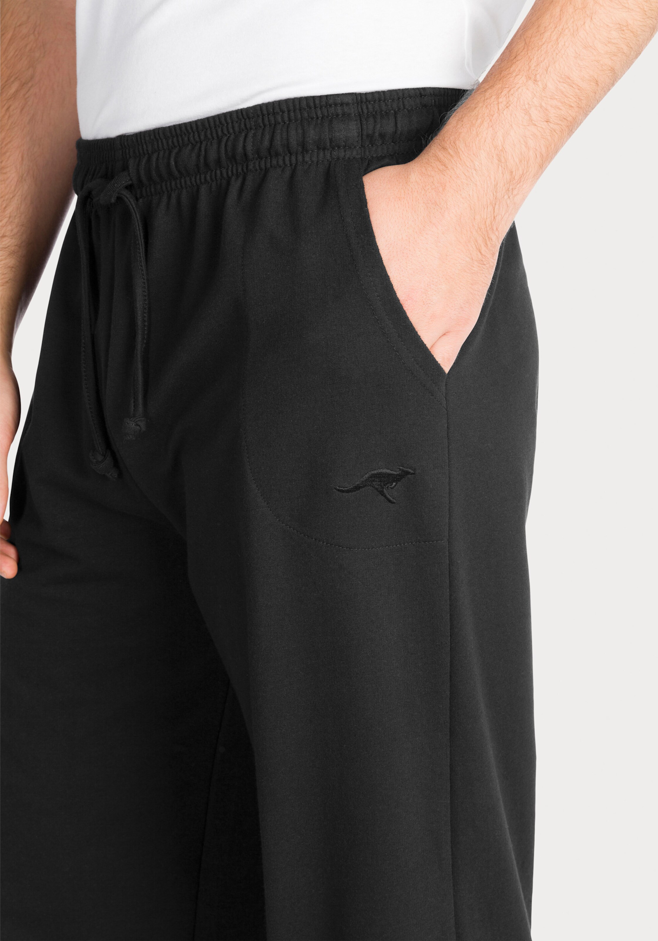 KangaROOS Sweathose in schwarz