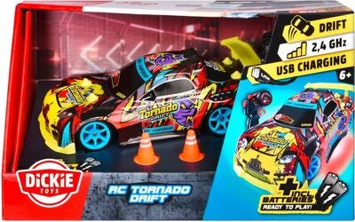 Dickie Toys Tornado Drift Radiostyrt Bil