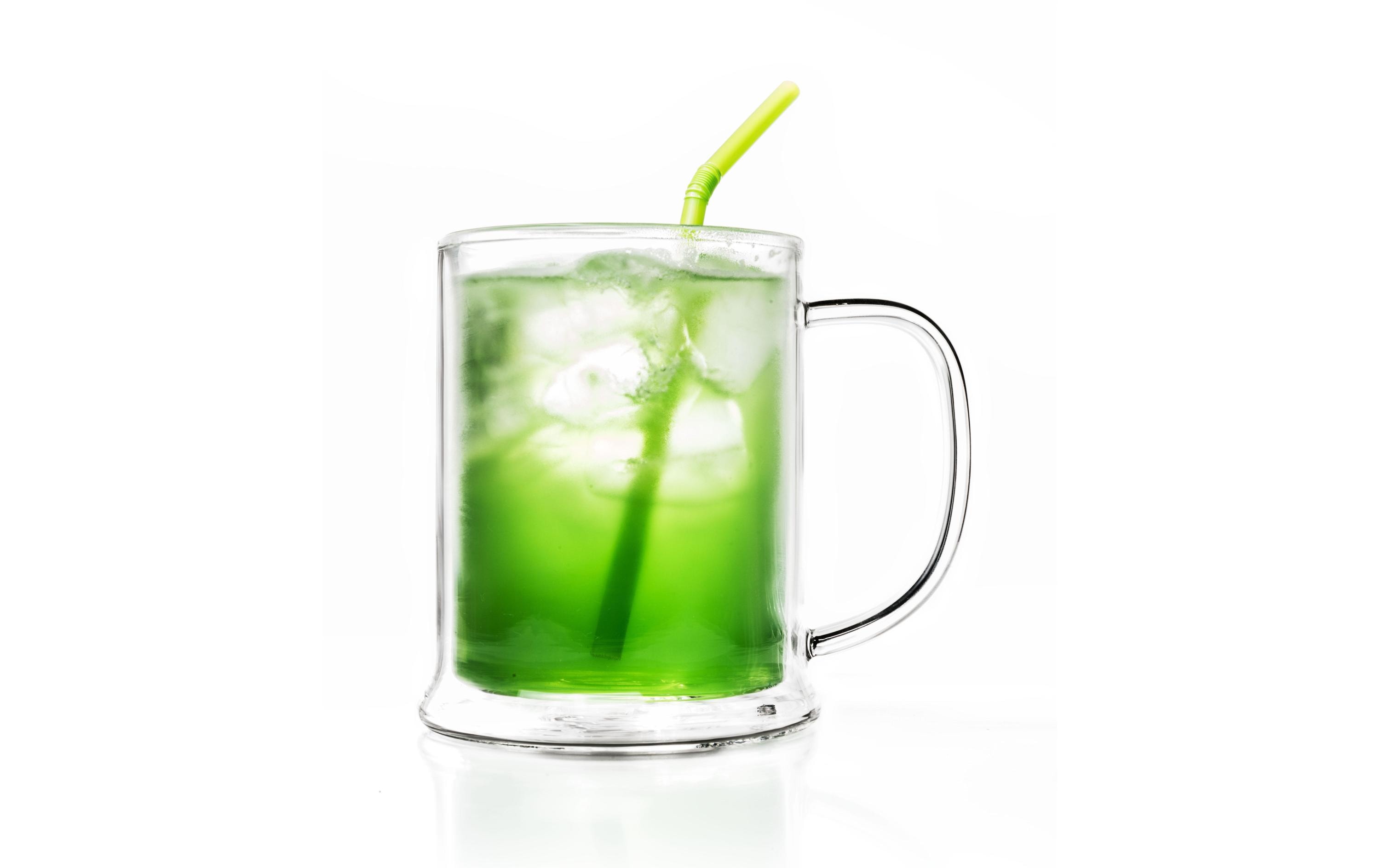 Bierglas 500 ml, 1 Stück, TransparentDoppelwandiger Bierkrug aus Thermoglas
