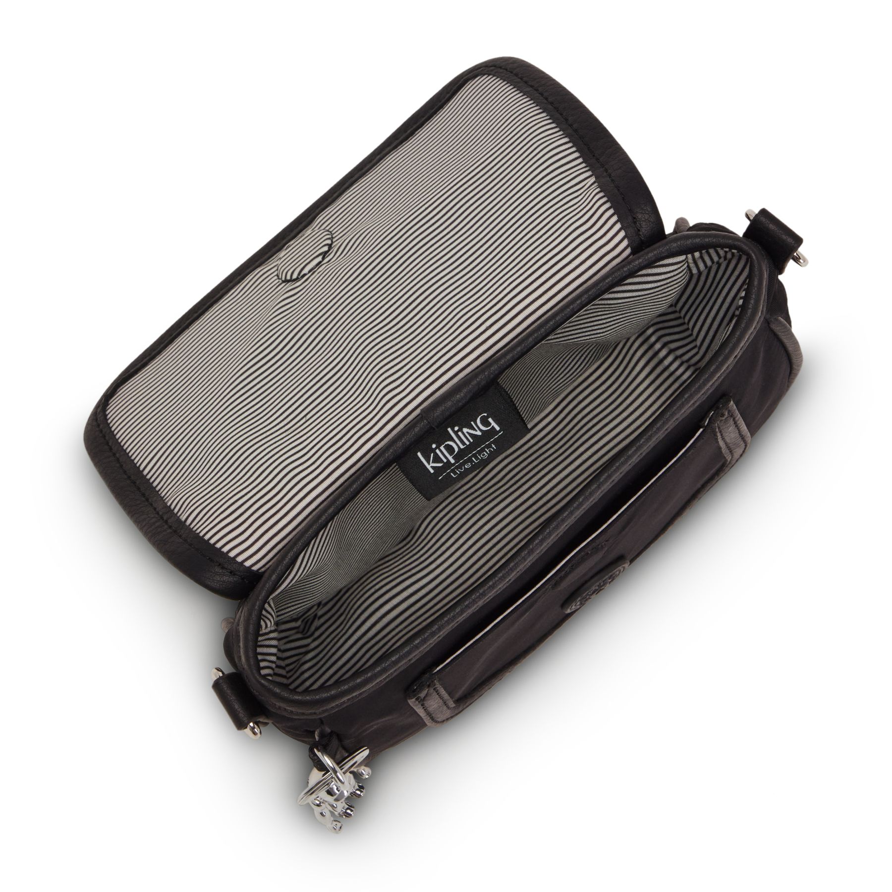 INAKI S Petit Sac Bandoulière avec Bretelle Convertible - Paka Black