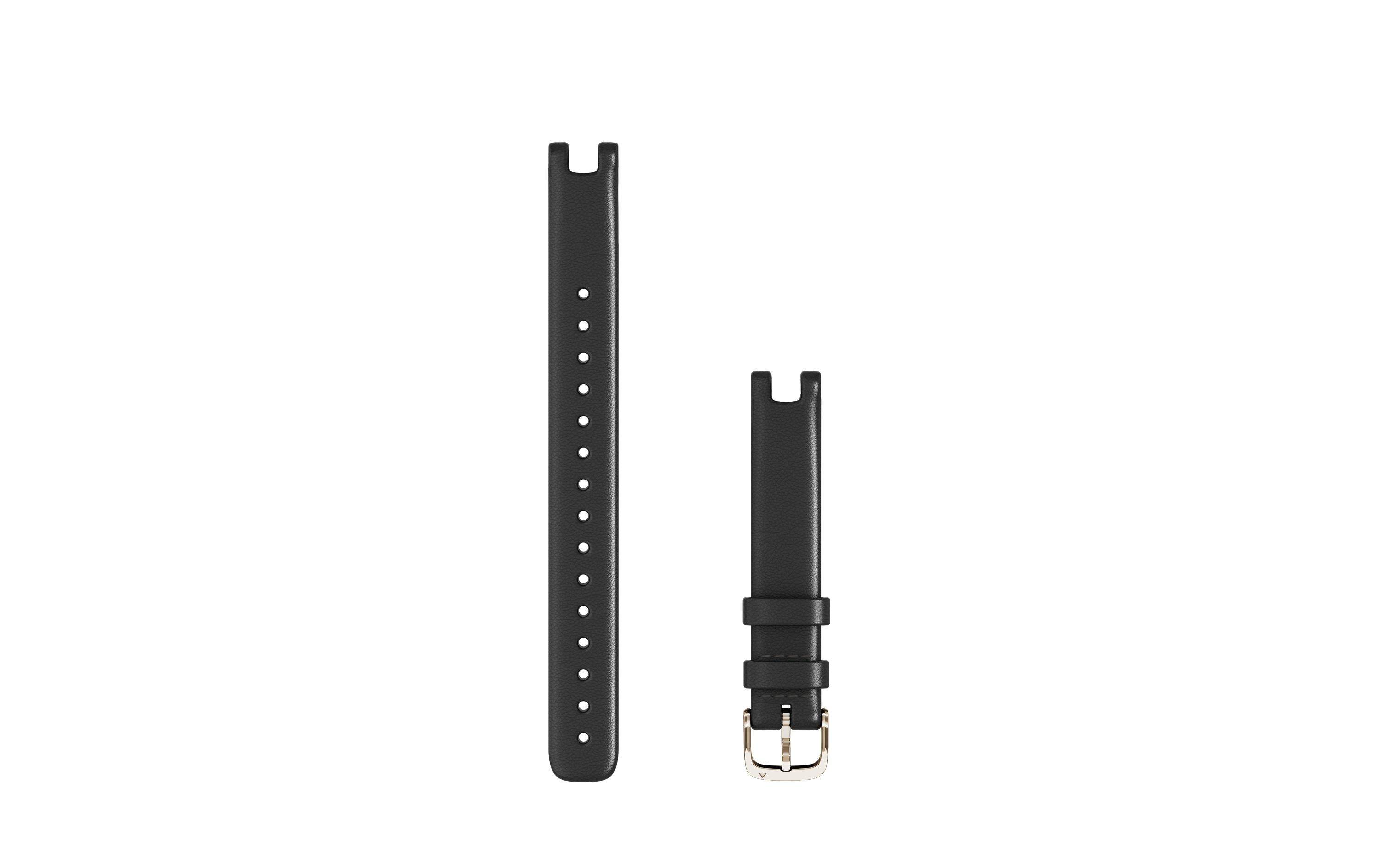 Armband Leder (extra lang) für Garmin LilyWechselarmband aus italienischem Leder