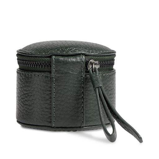 Markberg Small Lova Grain Smykkeboks, Bottle Green