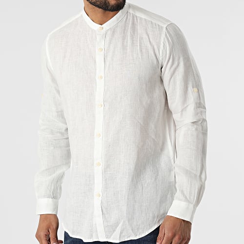 Chemise A Manches Longues 7632 Blanc