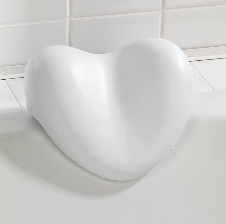 Repose-tête pour baignoire Wenko Tropic blanc