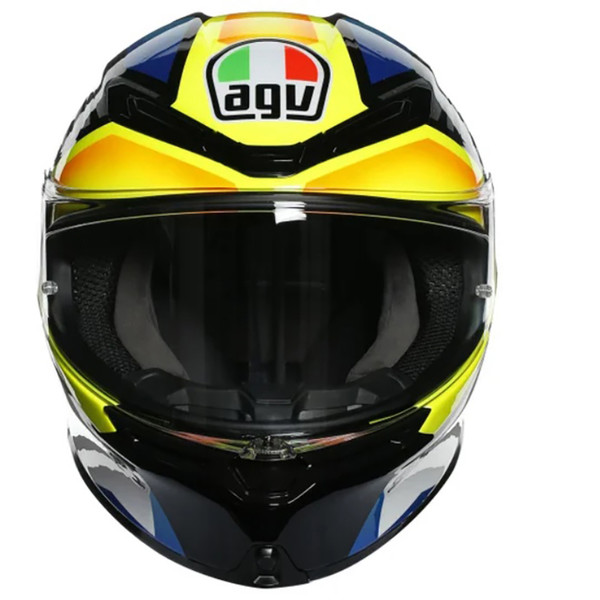 AGV - Casque K6 Joan Noir / Bleu / Jaune