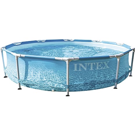 Intex pool-sæt med havmotiver og stålrammekonstruktion 3.05 m