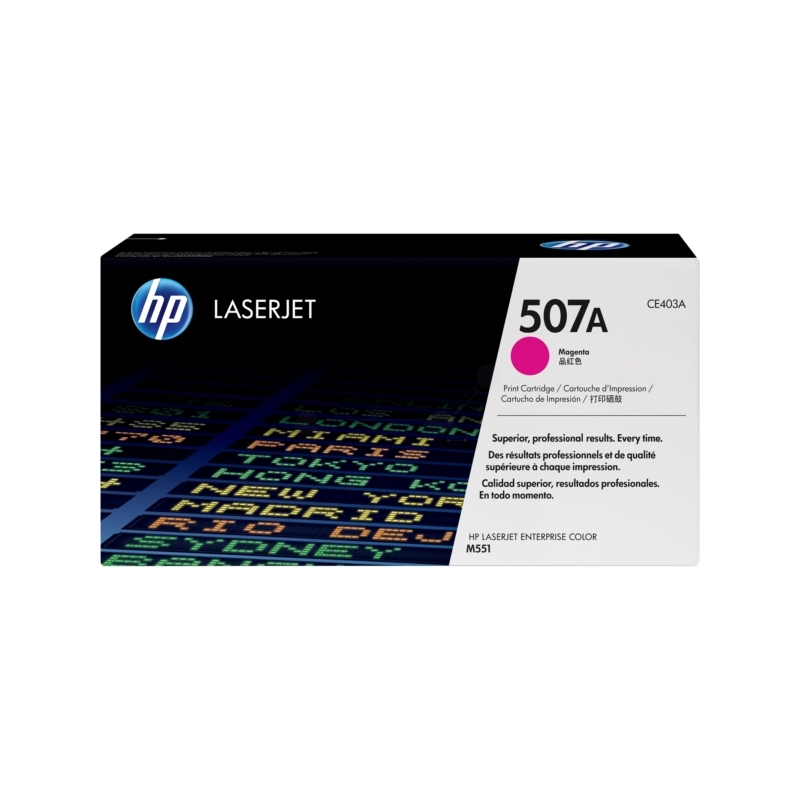 HP 507A M (CE403A) Toner, magenta