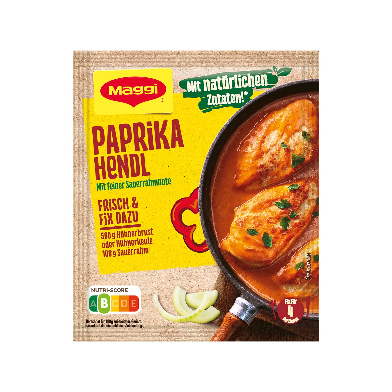 Maggi Fix für Paprikahendl