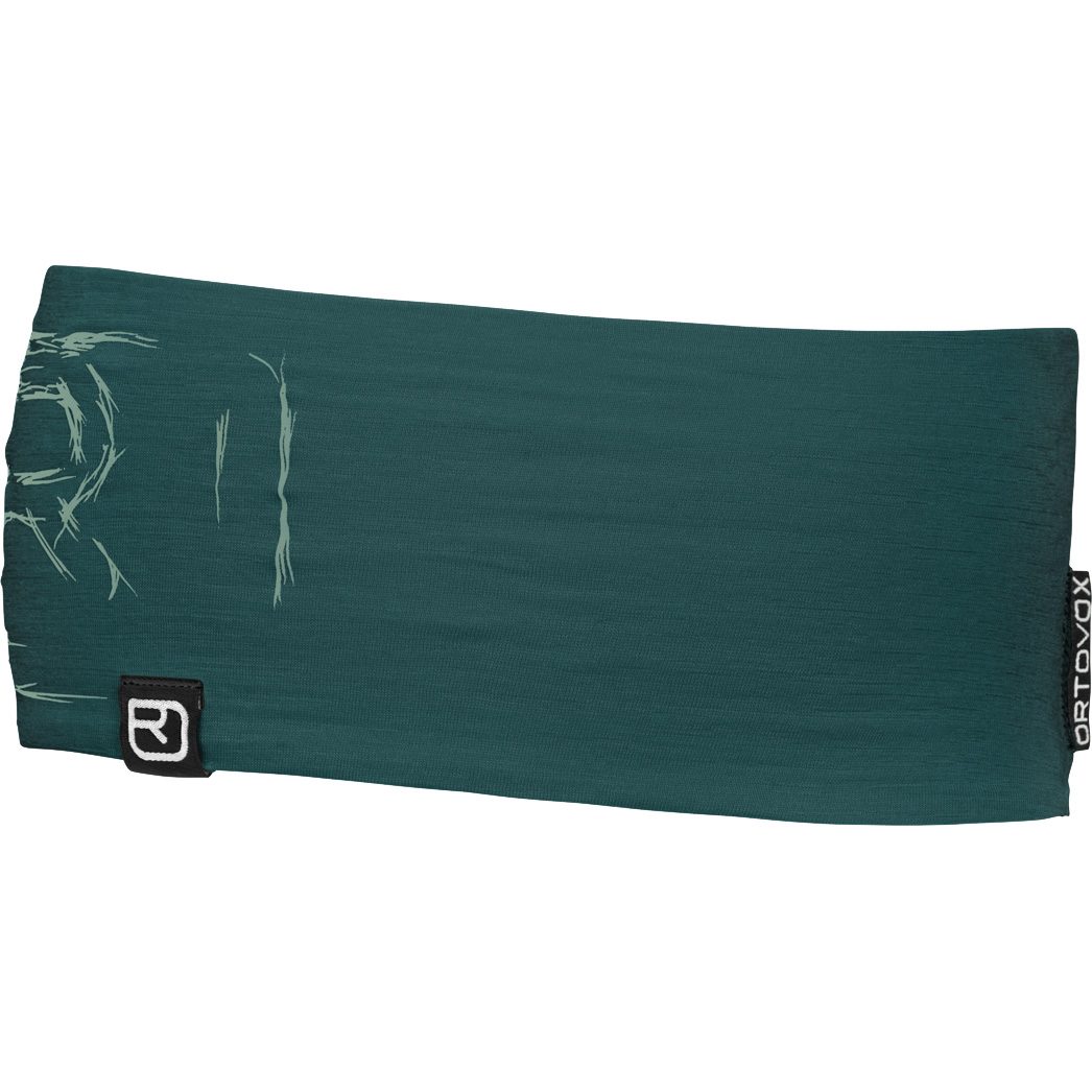 ORTOVOX 120 Tec Logo Stirnband dark pacific
