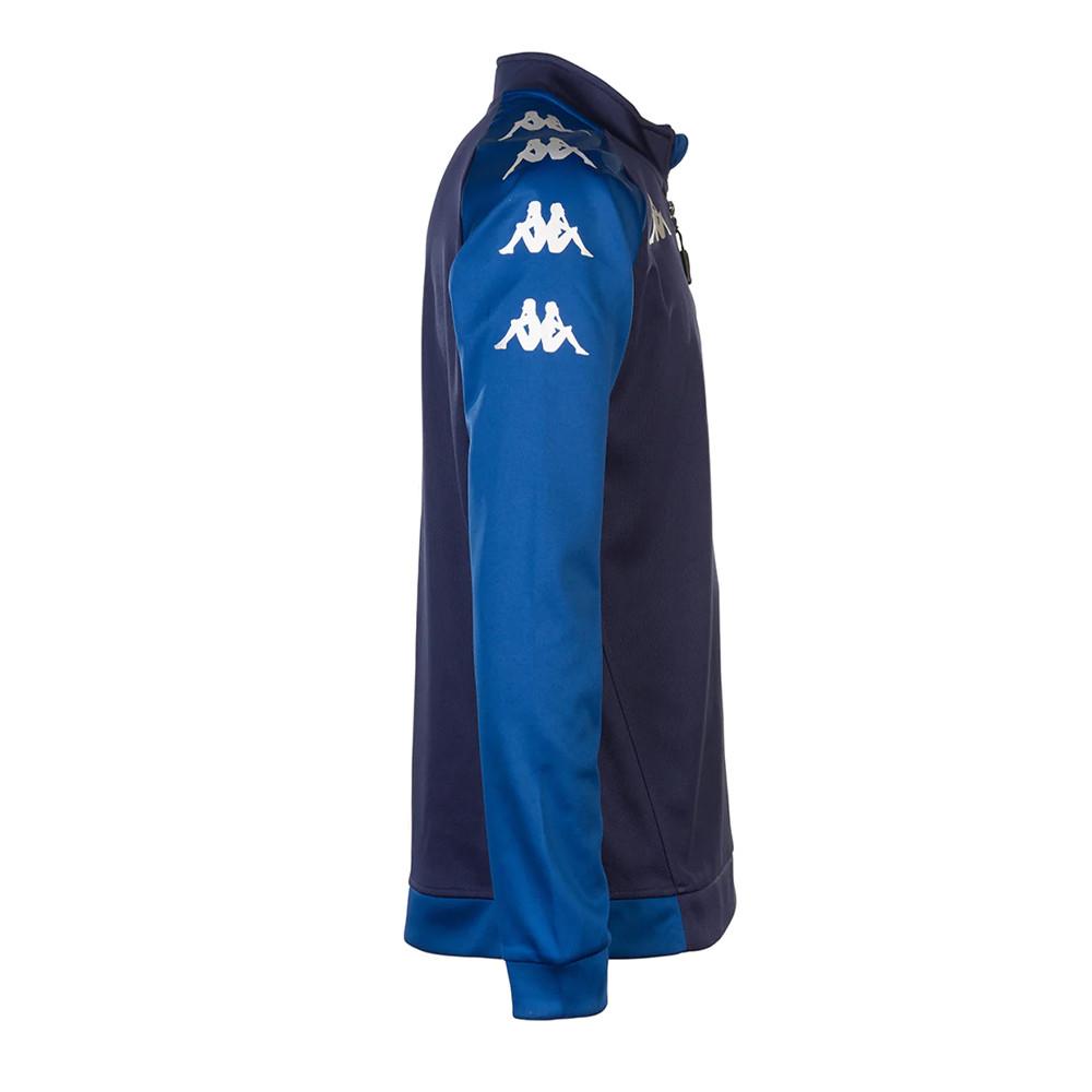Kappa Sweat D'entrainement 1/2 zip Marine Garçon Kappa Trieste