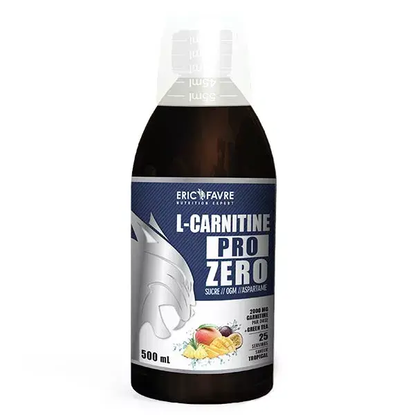 Eric Favre L-Carnitina Pro Zero Bebida Tropical 500ml