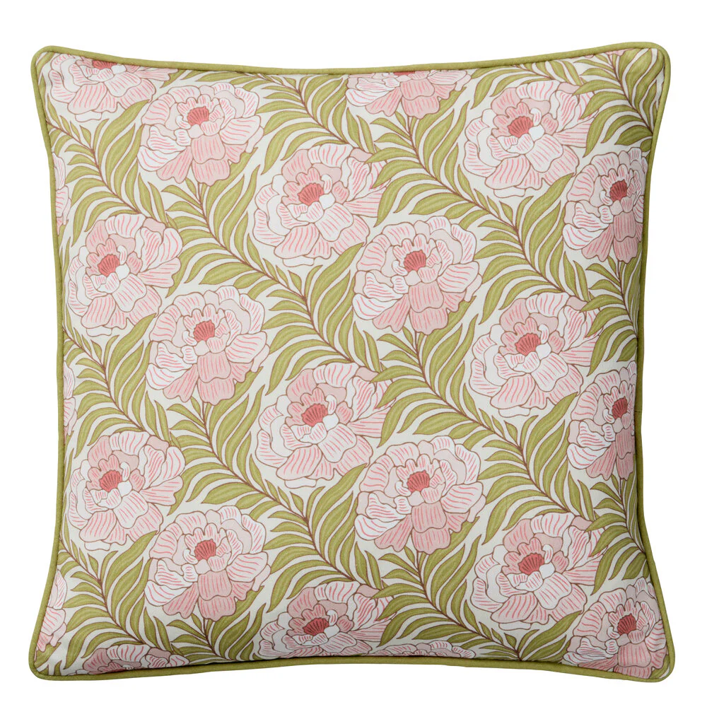 Cozy Living  Catja pyntepude, Fern Green - 45 x 45 cm.