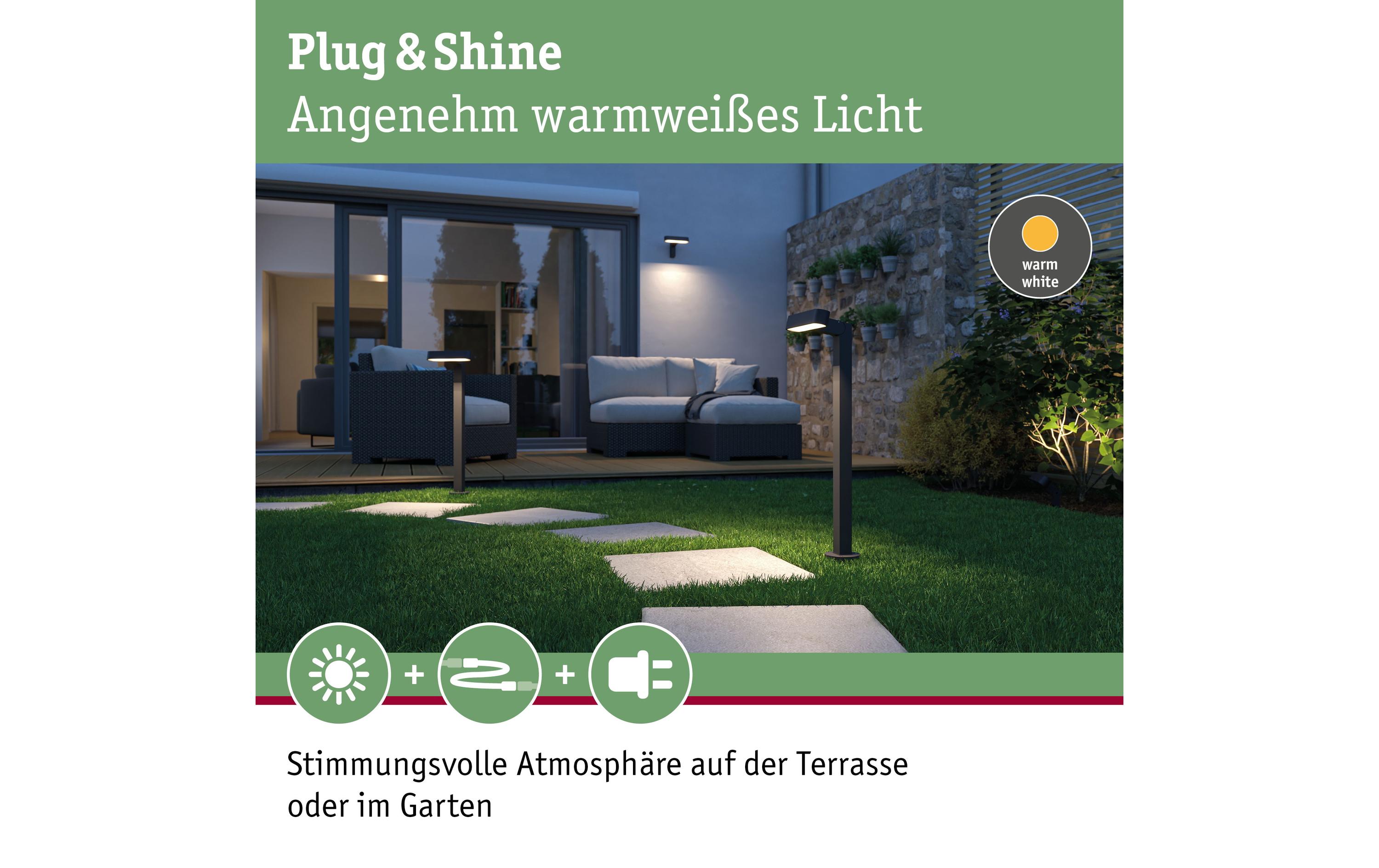 Wegeleuchte LED Ito Horizontale Ausrichtung<br>LED Pollerleuchte