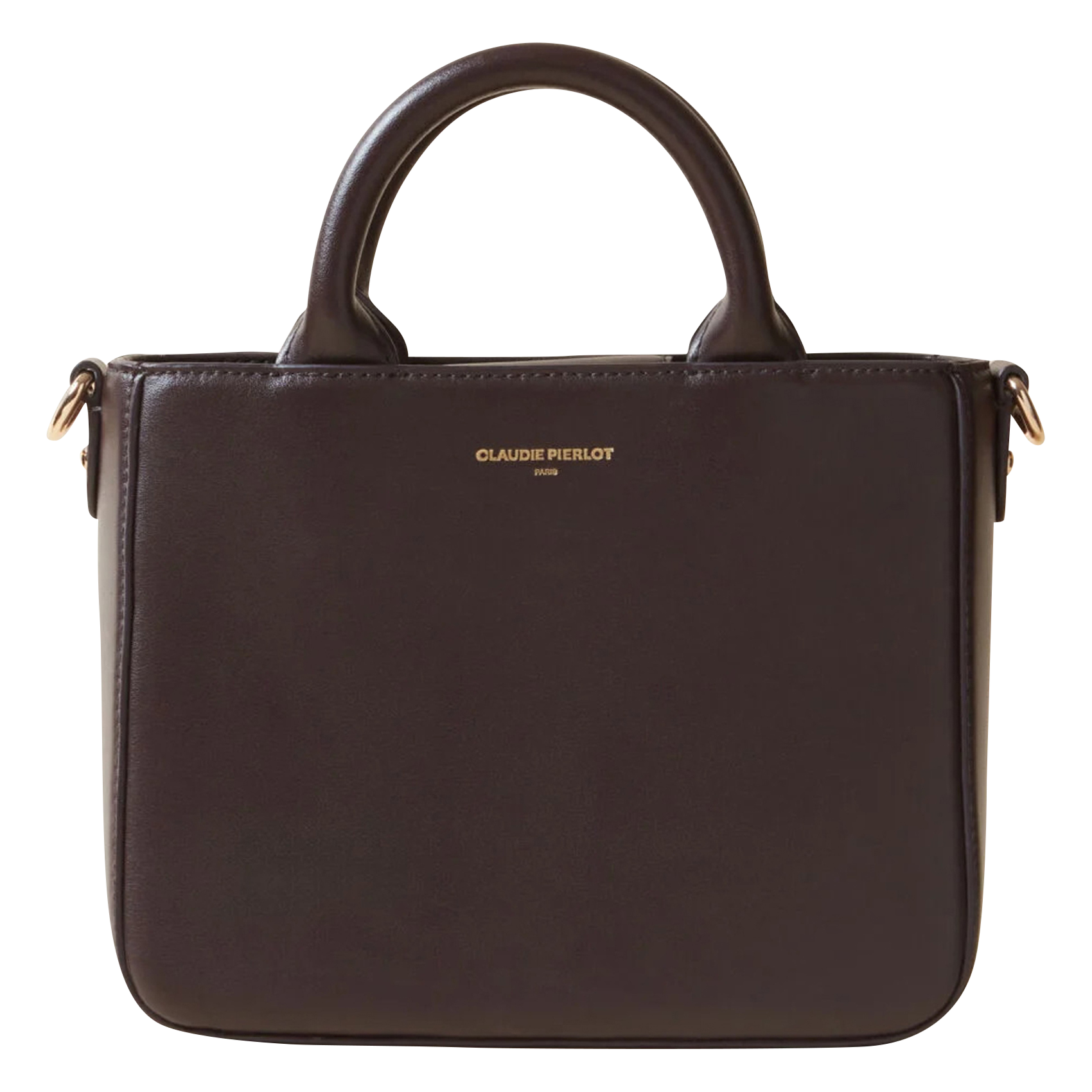 Sac bandoulière en cuir | Marron
