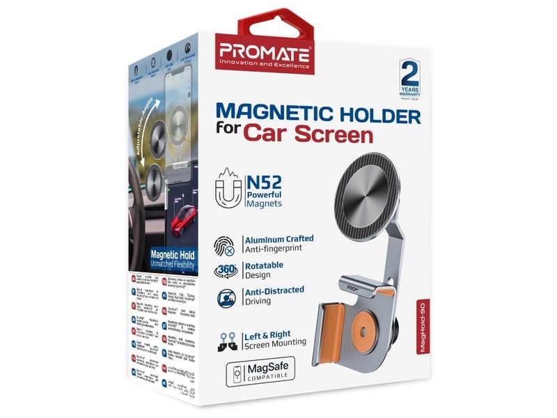 Promate Smartphone-Halterung MagHold-90 Universal Smartphonehalterung