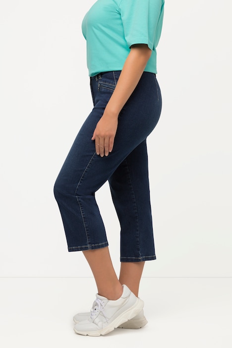 7/8-Jeans Mony, Elastikbund, Reißverschlusstaschen