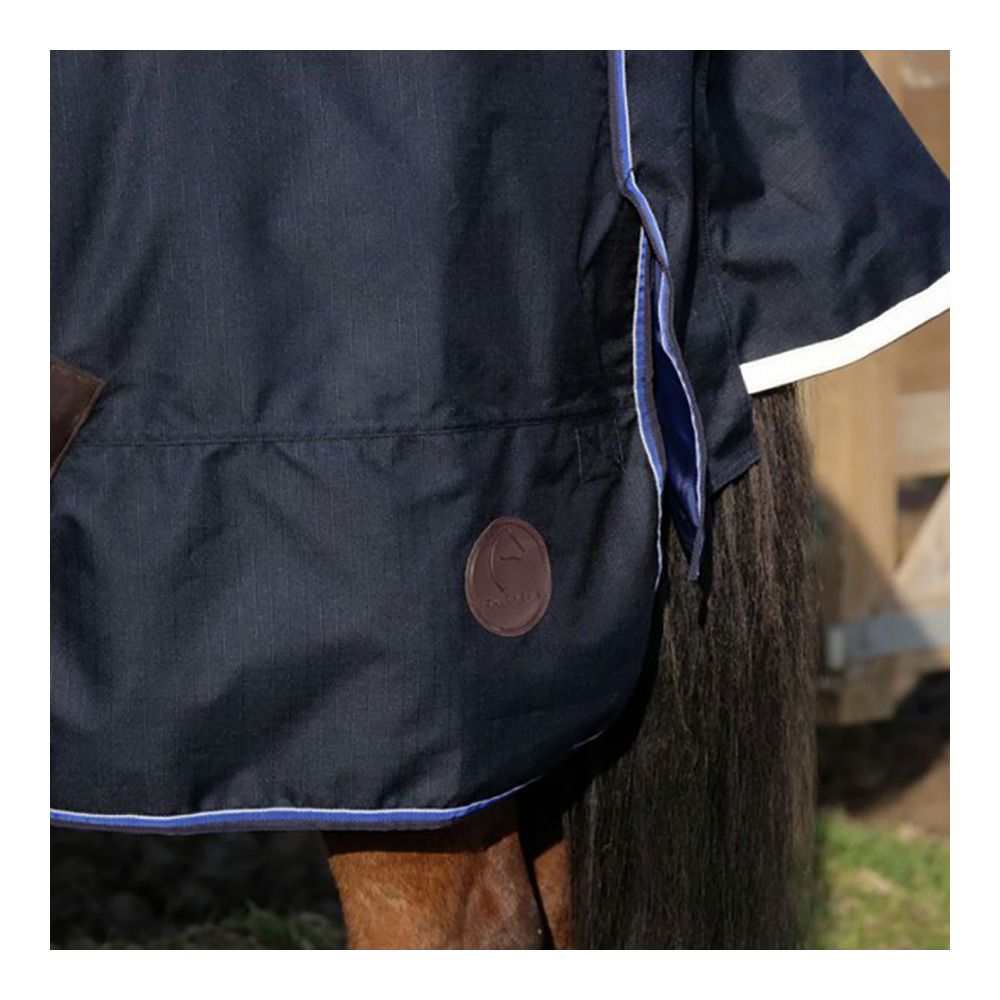 Equitheme CLASSIC 1200D 0G - Couverture de paddock marine