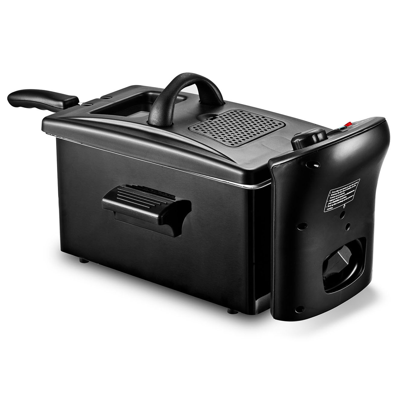 Kitchencook Friteuse noire - 3 L
