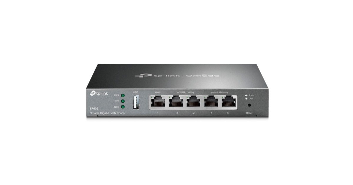 TP-LinkER605 (TL-R605) Omada Gigabit VPN router