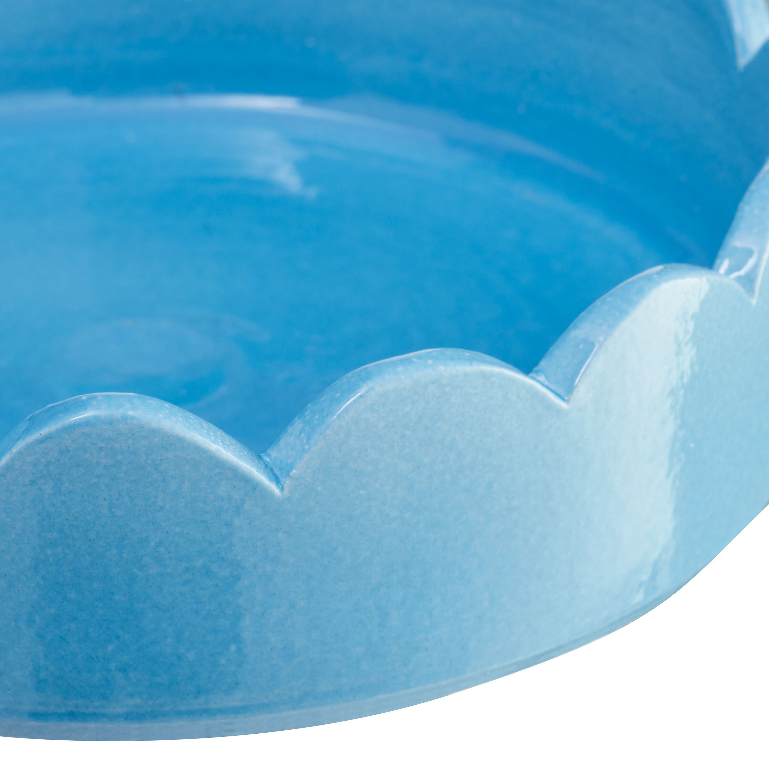 SE-CIAO Unterteller gross blau 19.5x5cm - Hellblau / H: 5.5 cm