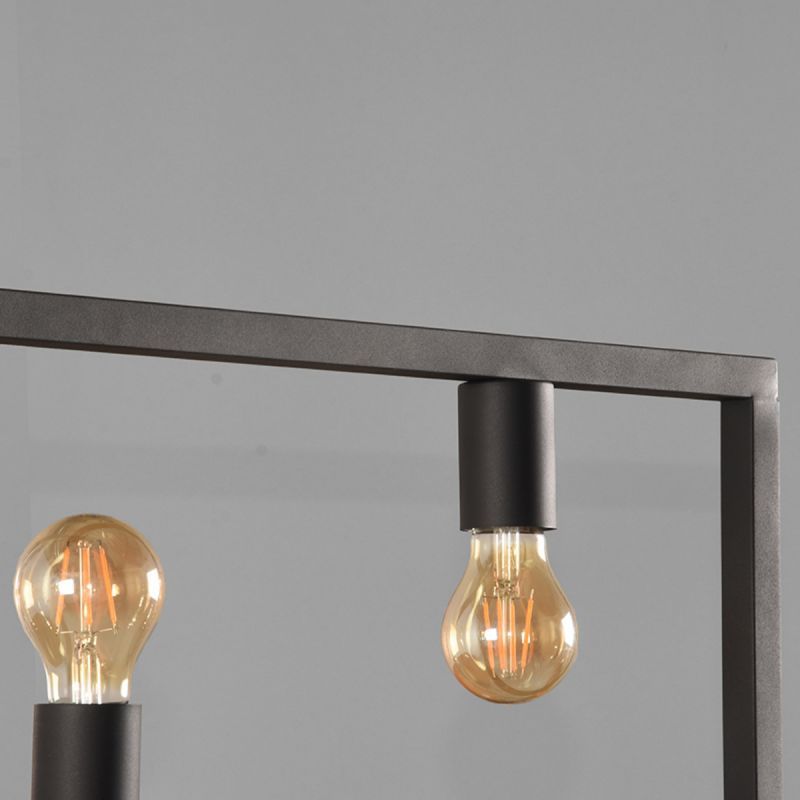 Hanglamp Zwart MT-2370 Quadrato B135 x D10 cm