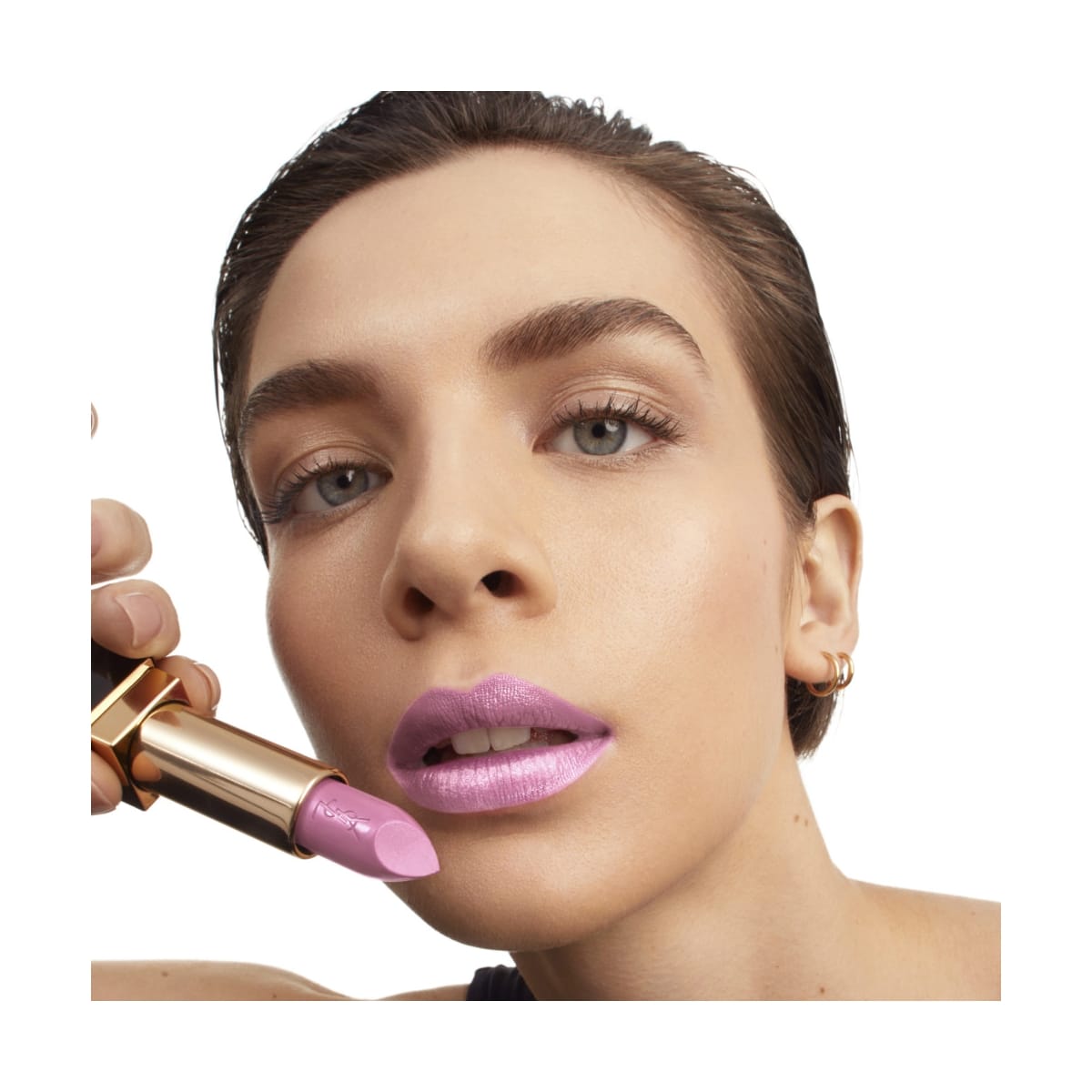 YVES SAINT LAURENT Rouge Pur Couture Rouge à lèvres fini satin - Couleur intense et confort