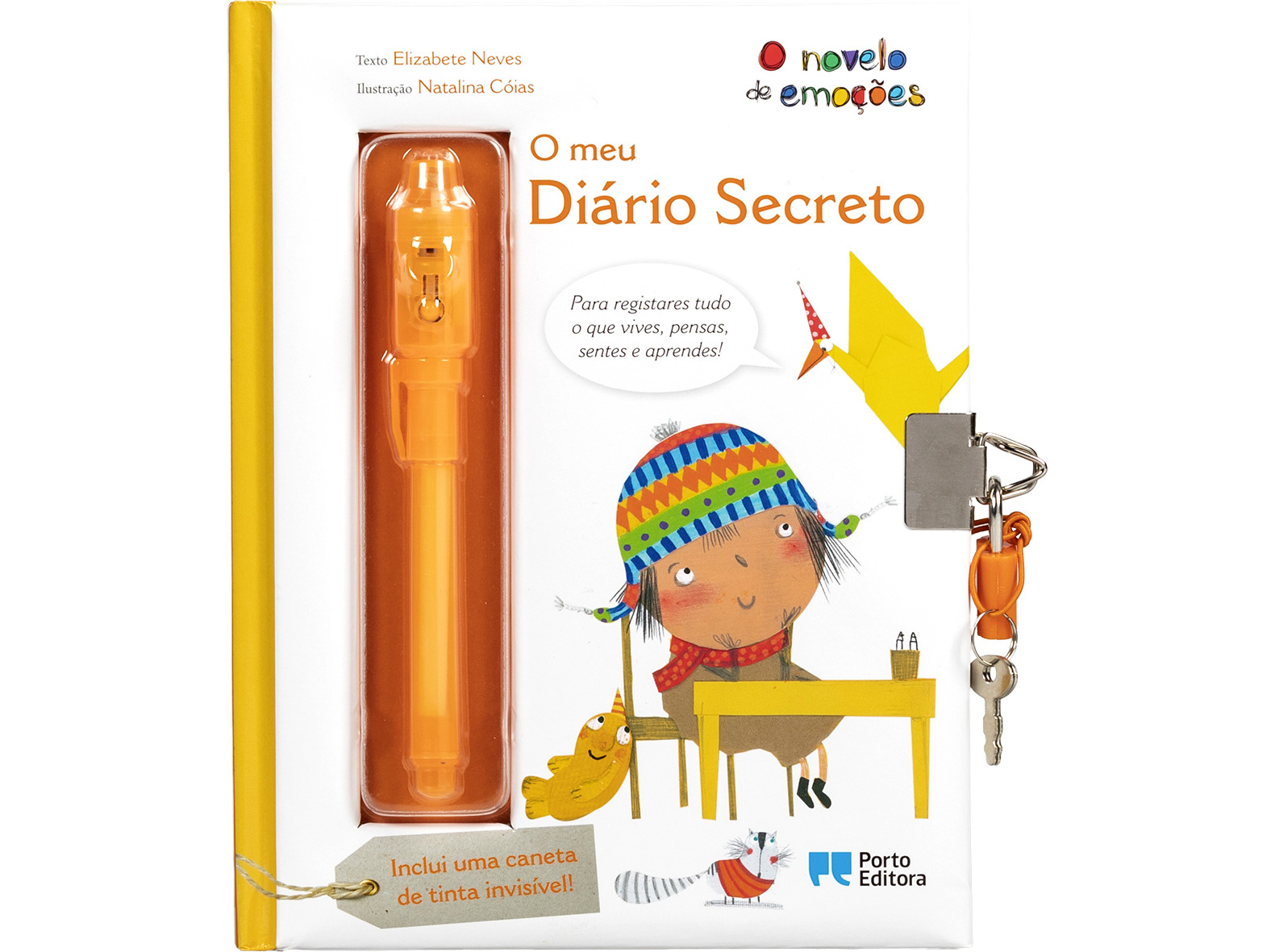 LIVRO O NOVELO DE EMOÇÕES - O MEU DIÁRIO SECRETO