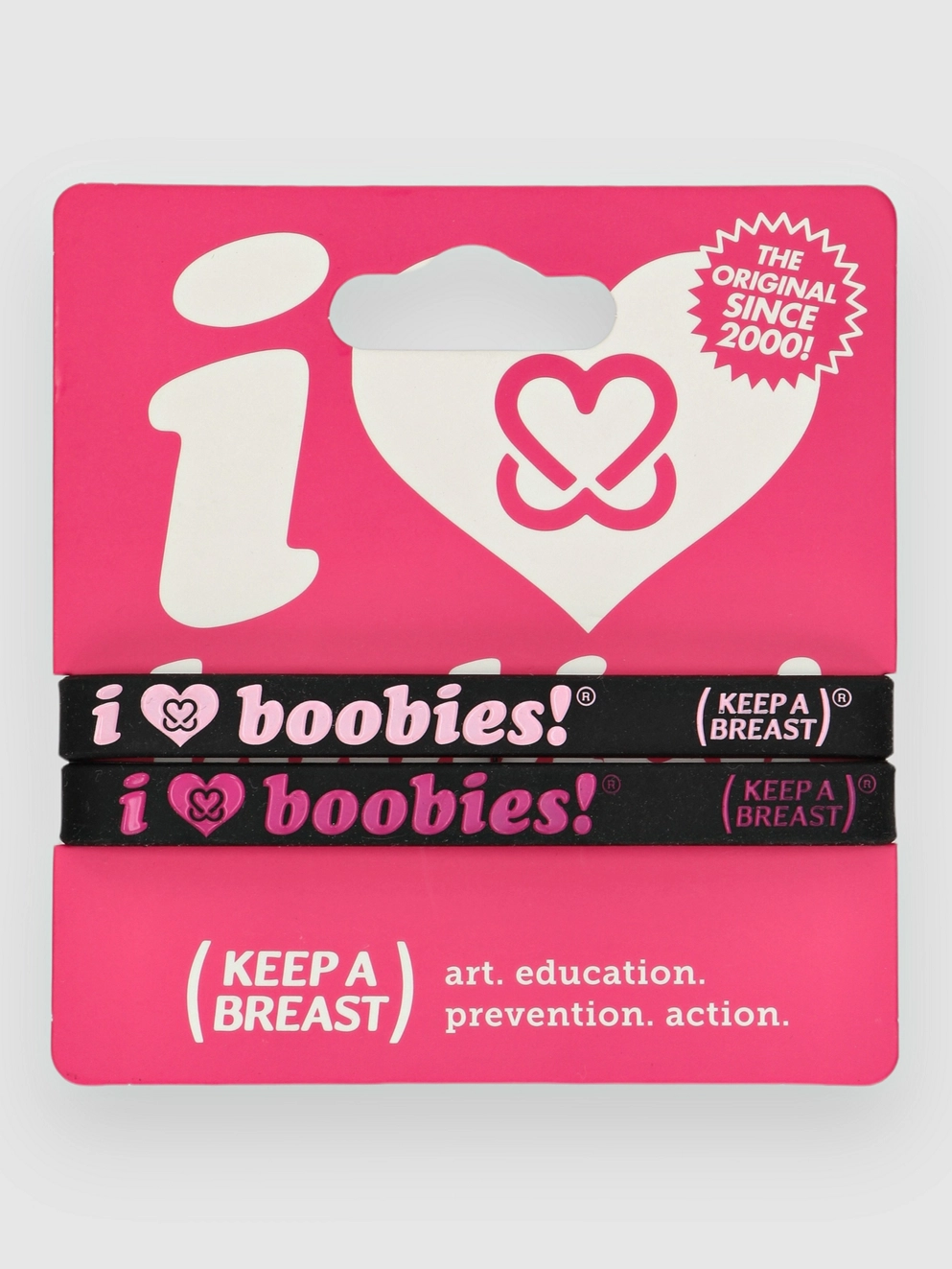 Keep a Breast I <3 Boobies Minis 2Pack Jewellery gothic