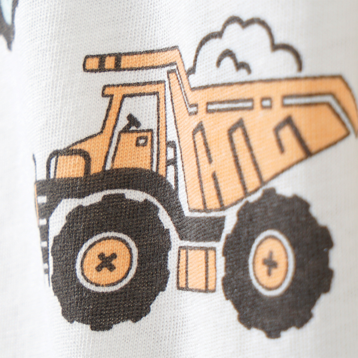 Topolino Jungen T-Shirt mit Fahrzeug-Prints weiss