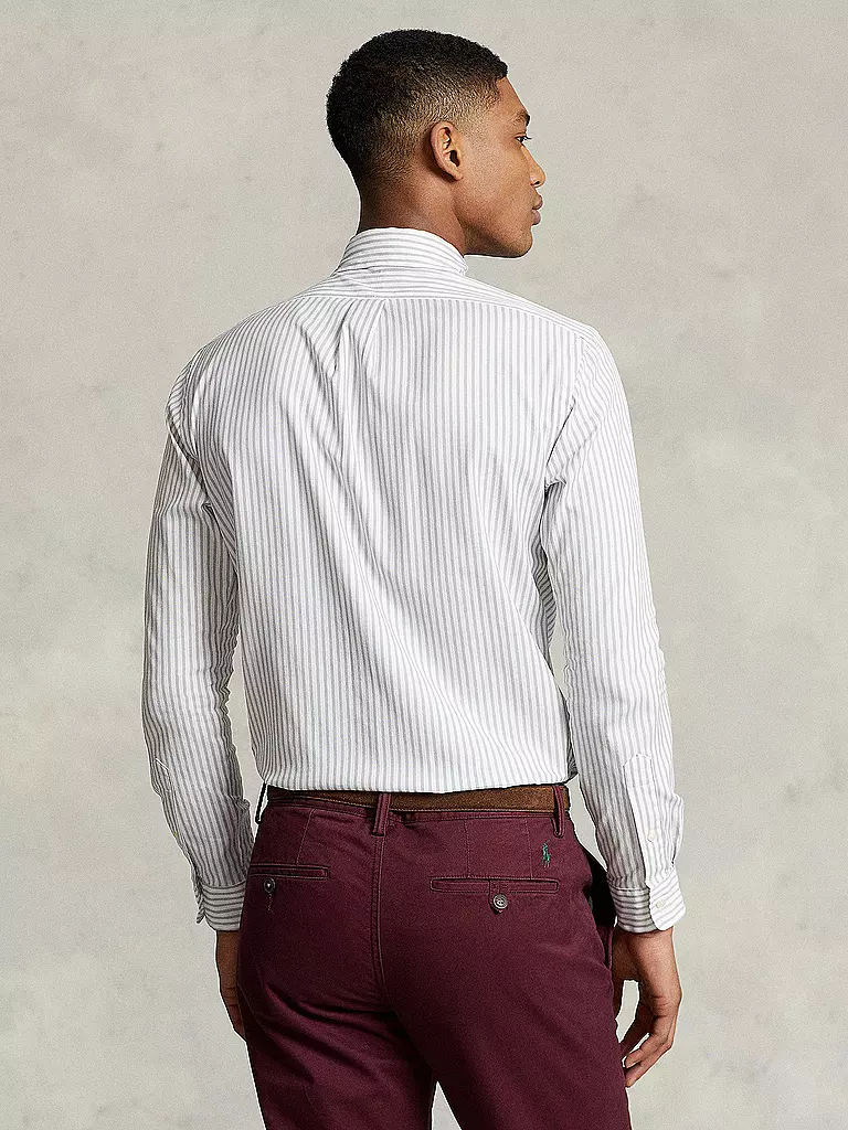 POLO RALPH LAUREN Hemd Custom Fit hellgrau