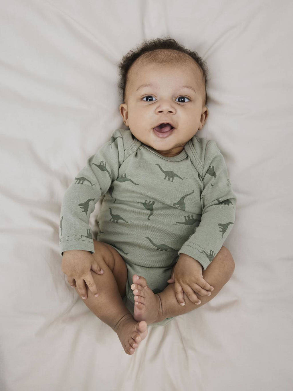 NAME IT romper NBMBODY - set van 3 groen
