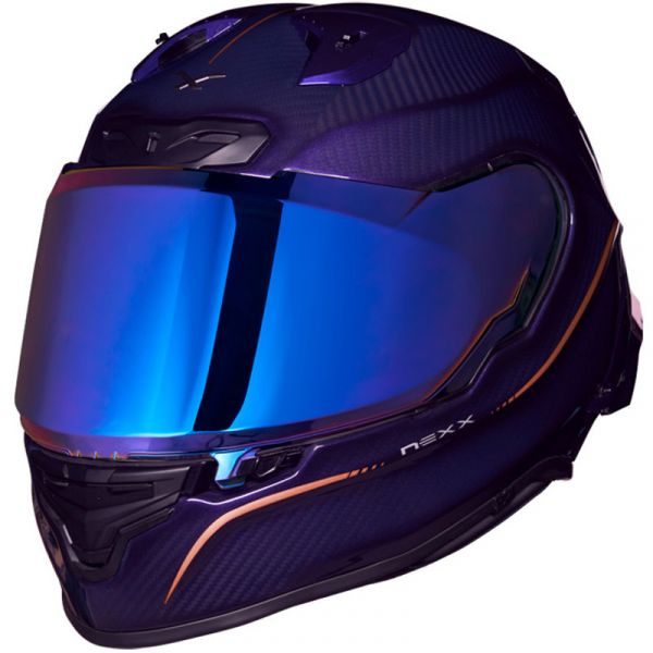 NEXX Capacete X.R3R Hagibis Carbon / Purple L