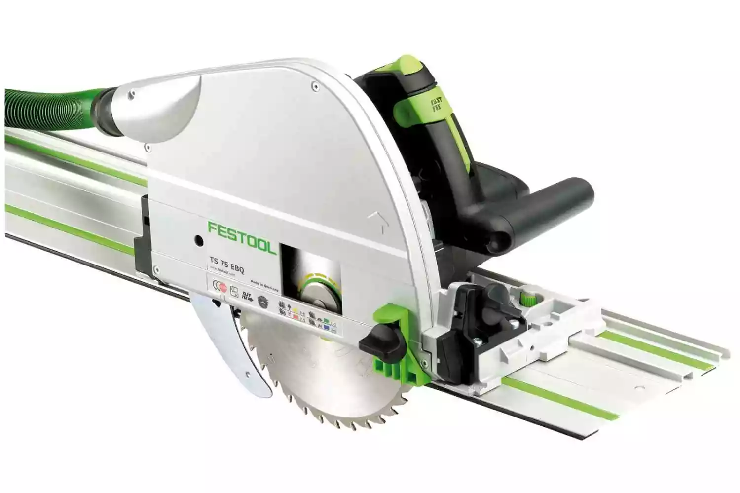 Festool TS 75 EBQ-Plus-FS Invalcirkelzaagmachine in Systainer - incl. geleiderail
