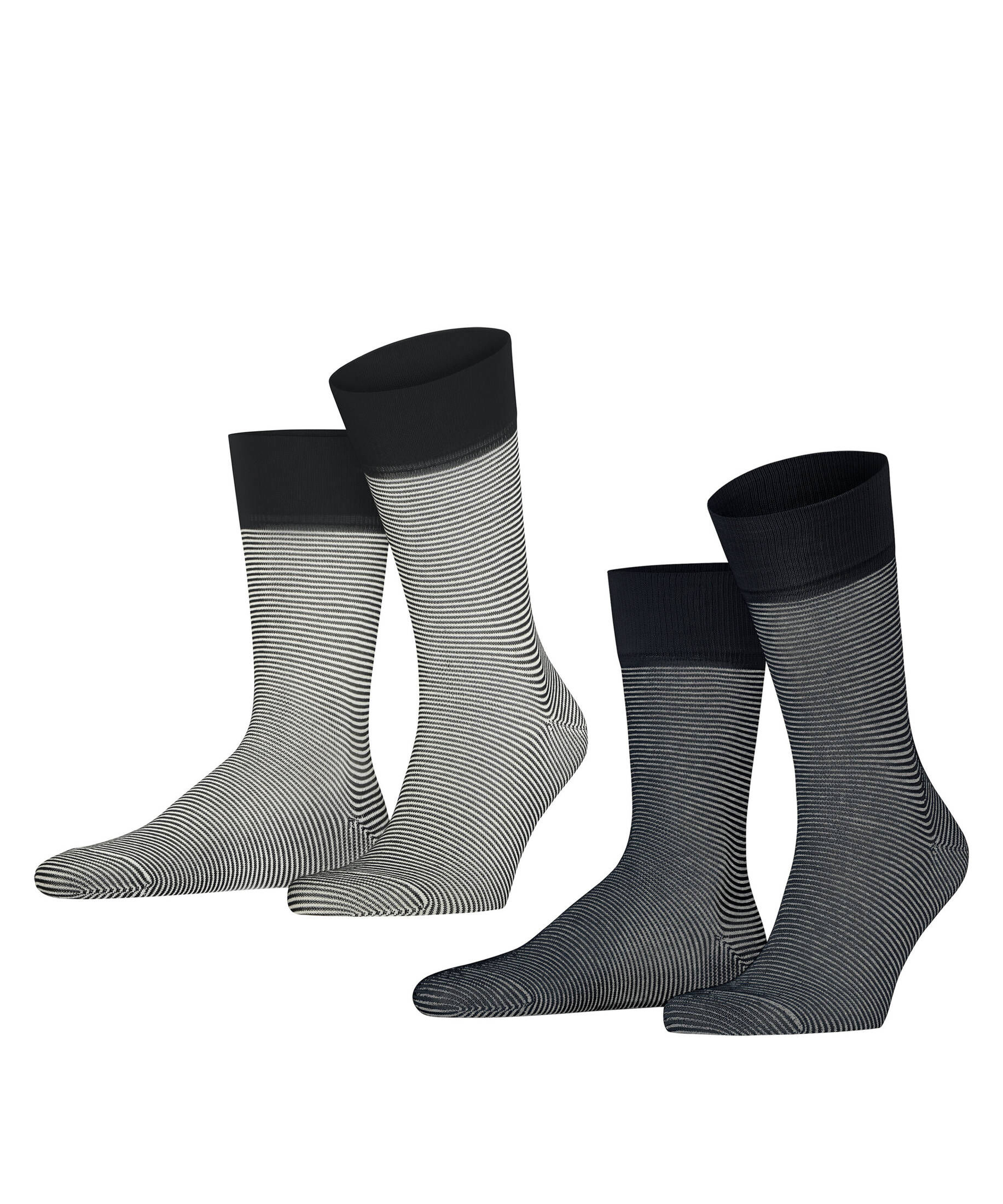 Esprit| Herren Socken Allover Stripe 2-Pack