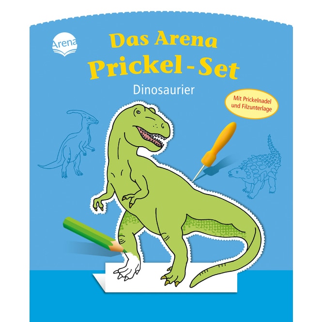 Das Arena Prickel-Set - Dinosaurier