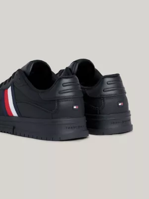 Tênis Signature Tape com cadarço e sola cupsole