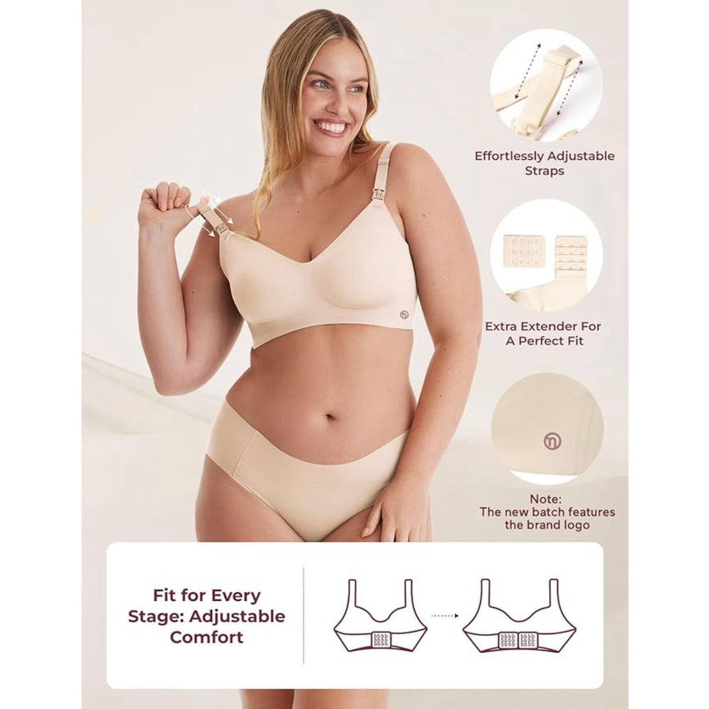 Køb Momcozy Natural YN21 Maternity Amme-BH