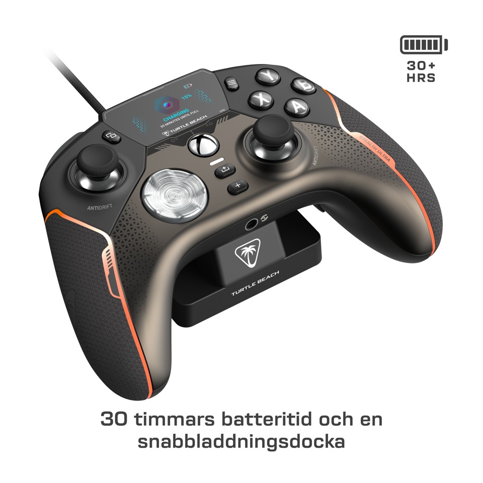 Turtle Beach Stealth Ultra Wireless Controller. Incl. charge dock (Xbox, PC, Android, Smart TV's) - Black