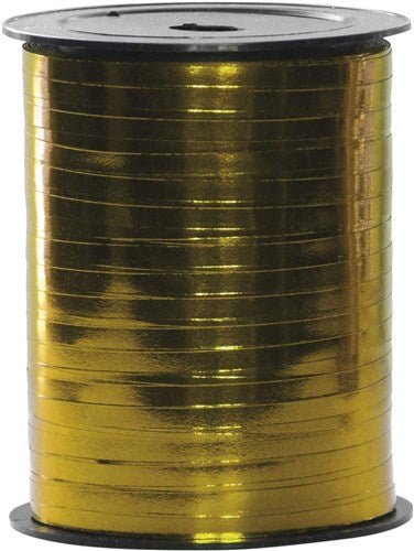 Blauw Gouden Lint 5Mm Metallic 250m