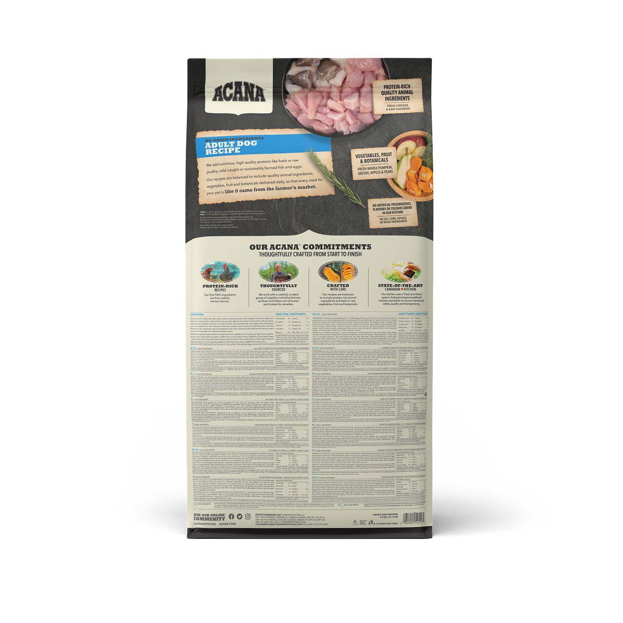 Acana Dog recipe Adult - Hondenvoer - 17 Kilogram - gevogelte