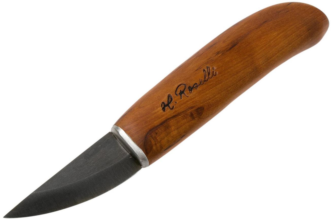 Roselli Bear Claw Knife UHC RW231 leather sheath, outdoormes