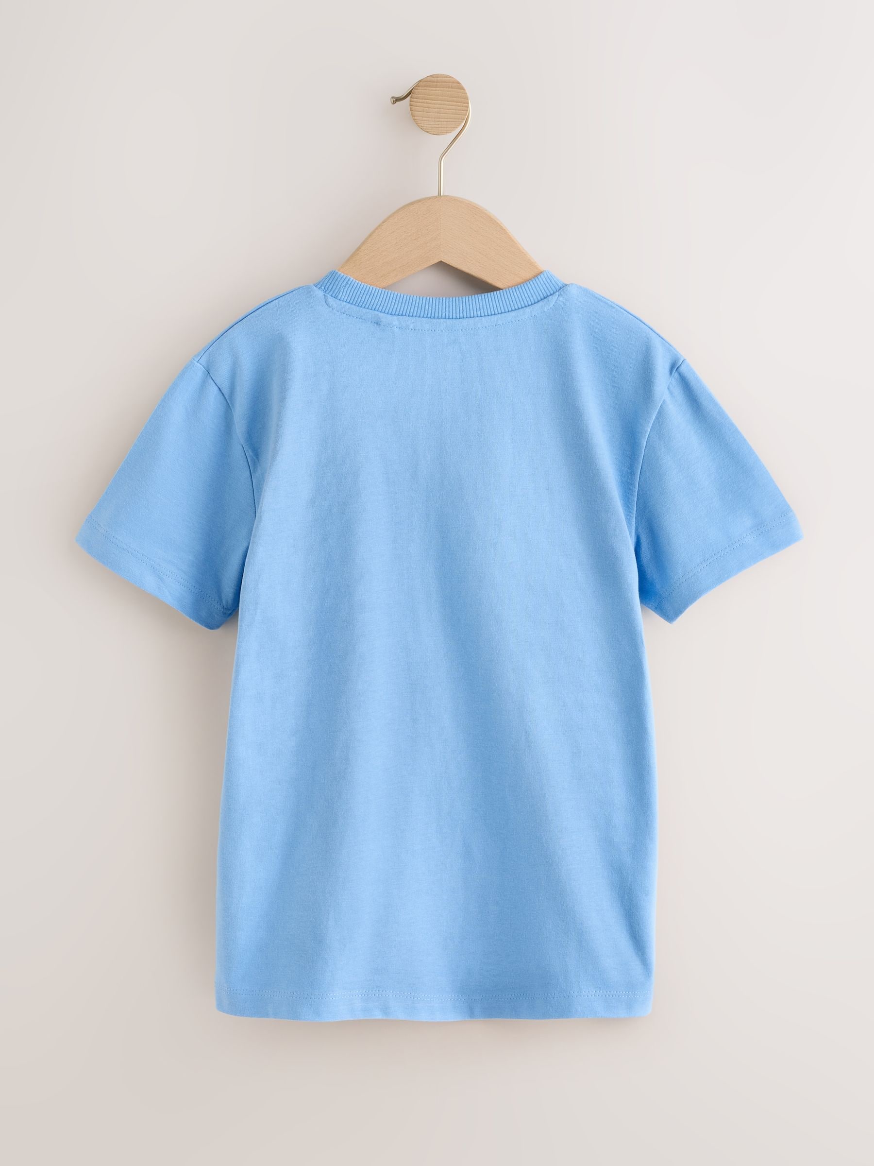Pastel - T-shirts met korte mouwen en geborduurd rendier, verpakking van 4 (3-16jr)