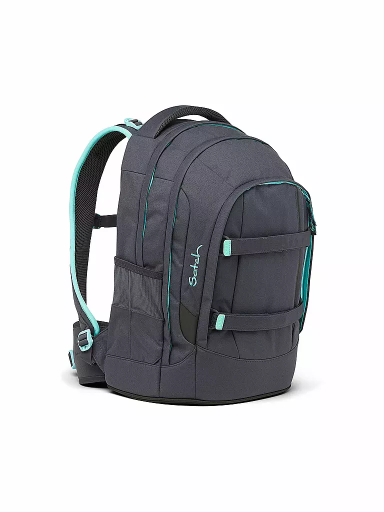 SATCH Schulrucksack Pack - Mint Phantom grau